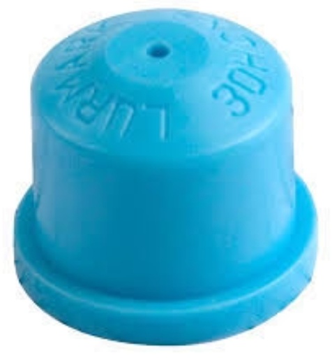 [300-1159-01] Hollow Cone Spray Tip 80º_30HCX4_Lt Blue